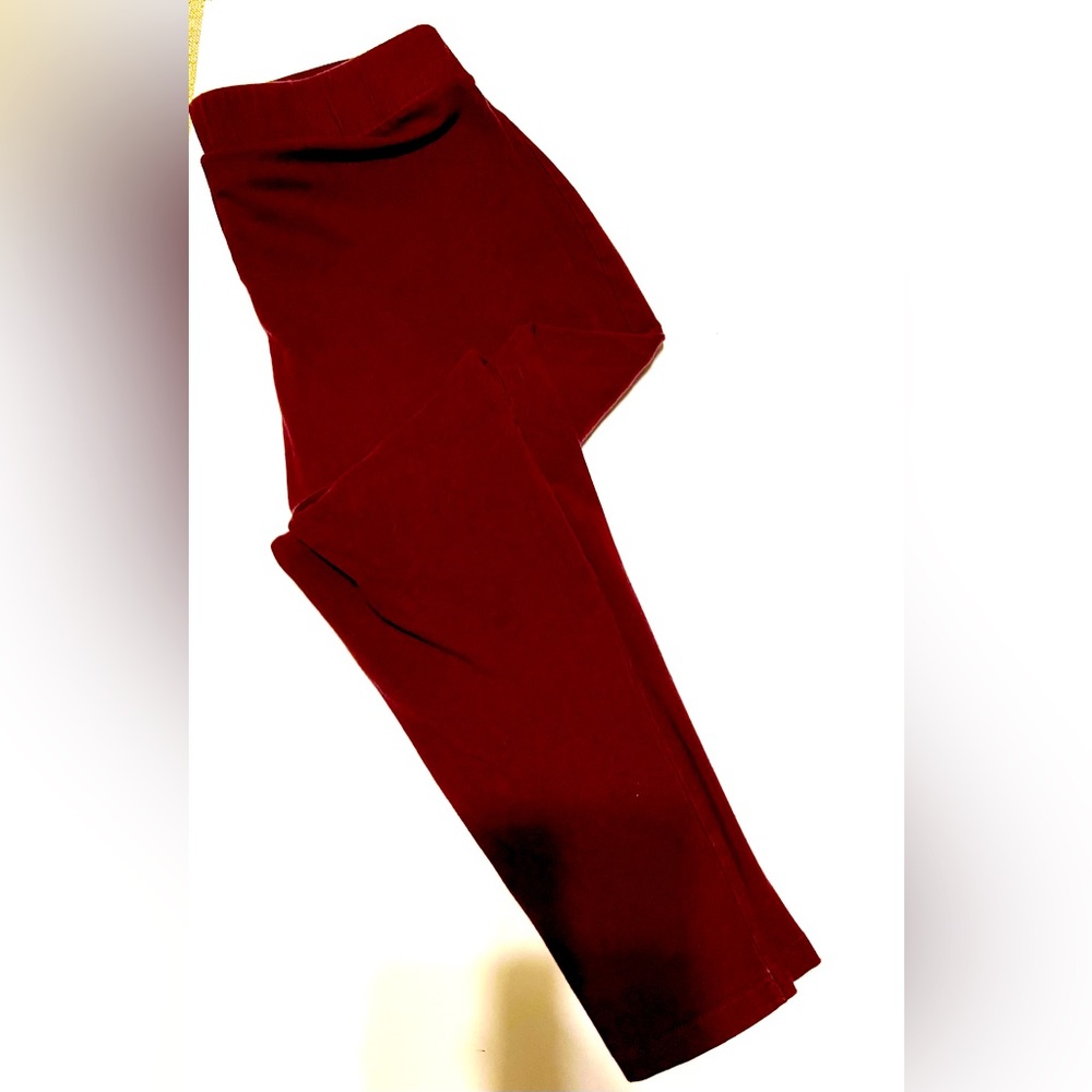 Torrid maroon basic leggings